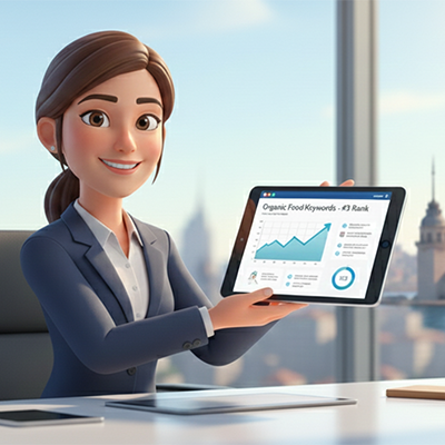 Kodixa-Yazilim-Danismanlik-web-gorsel-3d-Elif-e-ticaret-yoneticisi