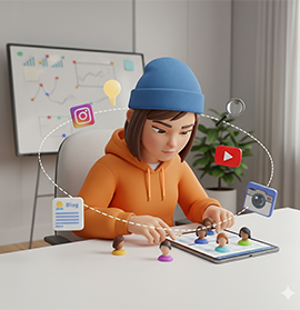 Kodixa-Yazilim-Danismanlik-web-gorsel-3d-karakter-profesyonel-icerik-stratejisi-danismanligi-2